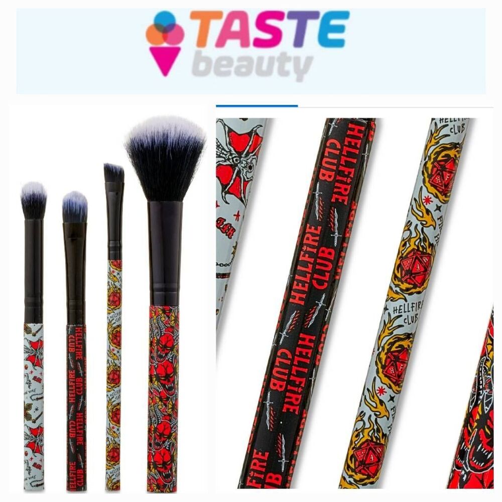 Taste Beauty Stranger Things 4-PC Brush Set